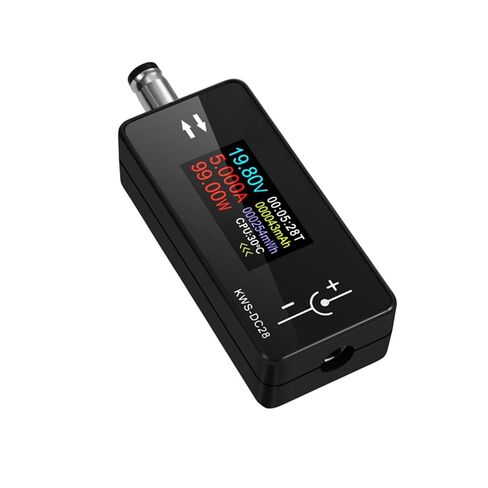 KWS-DC28 DC5525 Interface Voltmeter 0.96in TFT Display 4-30V 0-12A Power Monitor for Computer Monitors and Power Tools in Saudi Arabia