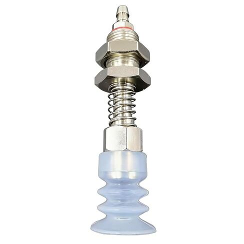 Pneumatic Industrial-Grade Vacuum Suction Arm Mechanical Hand Accessory, Pneumatic Component, Powerful Suction Tip, Tracheal Adapter (Metal) and Suction Cup (3-Layer,20mm Diameter) in Kuwait