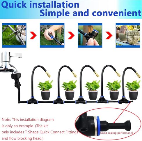 مجموعة تركيبات تعمل بالهواء المضغوط 42 قطعة، مجموعة موصلات ملائمة للدفع تتضمن تركيبات توصيل سريعة على شكل حرف T، قابس خانق لتركيبات الدفع الملائمة، لأدوات هوائية مقاس 8 مم in Kuwait