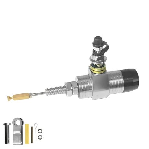 Hydraulic Clutch Slave Pump Lower Pump Made of Aluminum Compatible with Motorcycle Clutch System(Silver) in Saudi Arabia