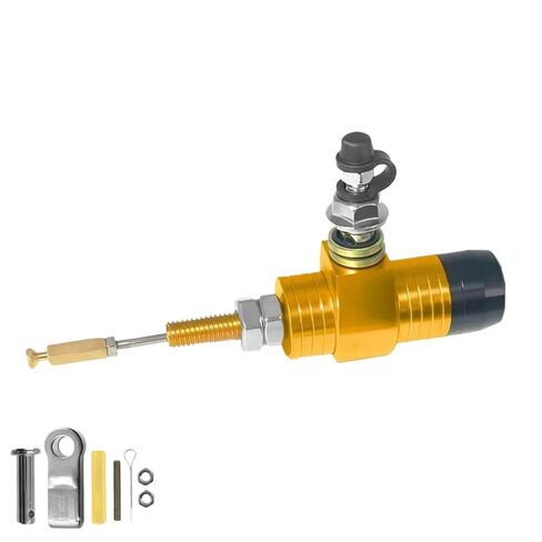 Hydraulic Clutch Slave Pump Lower Pump Made of Aluminum Compatible with Motorcycle Clutch System(Silver) in Saudi Arabia