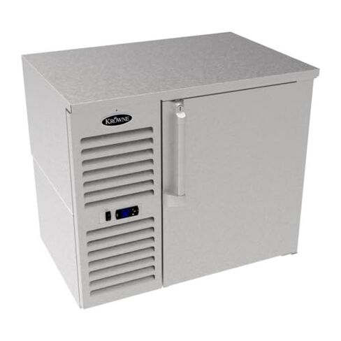 FSE LS36 Low-Profile Refrigerated Back Bar Storage Cabinet, one-Section, 36"W x 24"D, Side Mounted self-contained Refrigeration, 30°F to 40°F Temperature Range, (1) hinged Door with Lock in Saudi Arabia
