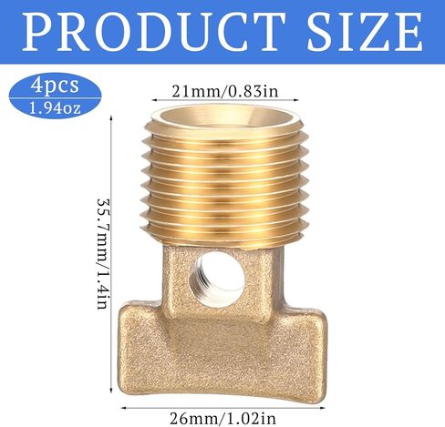 4 Pcs Boat Drain Plugs 1/2" NPT Solid Brass Drain Plugs Commonly Used in Boat Hulls Solid Brass Hull Spare Garboard Plug in Saudi Arabia