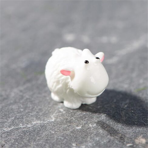Hinge Heads Decorative Topper Set 4PCS, Home Decoration,Magnetic Hinge Head Toppers Door Hinge, Cute Mini Creative Small Sheep Resin Ornament in Saudi Arabia