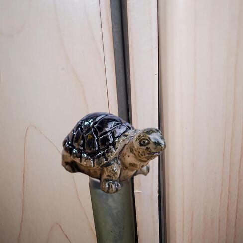 Hinge Heads Decorative Topper Set 6PCS, Home Decoration,Magnetic Hinge Head Toppers Door Hinge, Cute Mini Creative Two Tone Turtle Resin Ornament in Saudi Arabia