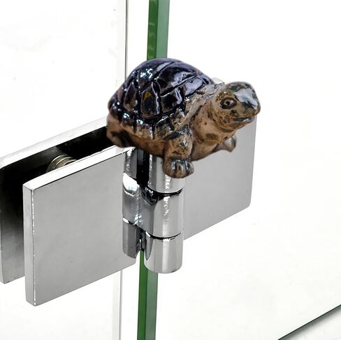 Hinge Heads Decorative Topper Set 6PCS, Home Decoration,Magnetic Hinge Head Toppers Door Hinge, Cute Mini Creative Two Tone Turtle Resin Ornament in Saudi Arabia