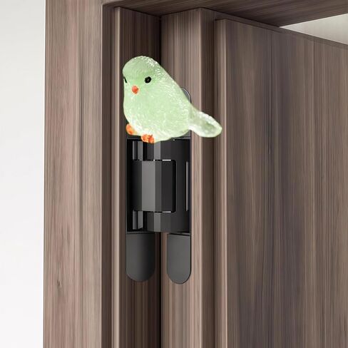 Hinge Heads Decorative Topper Set 5PCS, Home Decoration,Magnetic Hinge Head Toppers Door Hinge, Cute Mini Creative Bow Down, Colorful Luminous Bird in Saudi Arabia