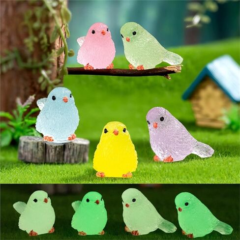 Hinge Heads Decorative Topper Set 5PCS, Home Decoration,Magnetic Hinge Head Toppers Door Hinge, Cute Mini Creative Bow Down, Colorful Luminous Bird in Saudi Arabia