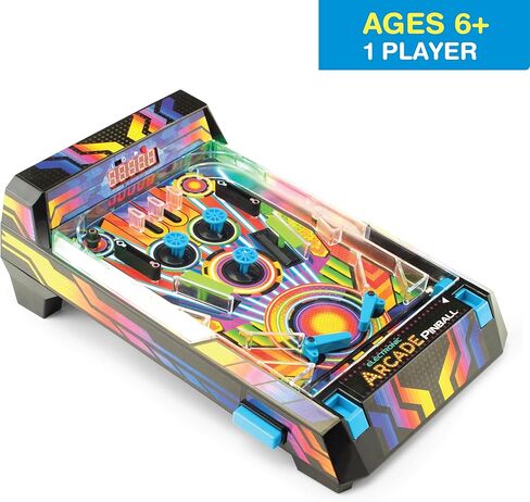 لعبة الكرة والدبابيس الإلكترونية من Game Zone للاعب واحد في كل مرة، للأعمار من 6 سنوات فما فوق، للأطفال والبالغين in Kuwait