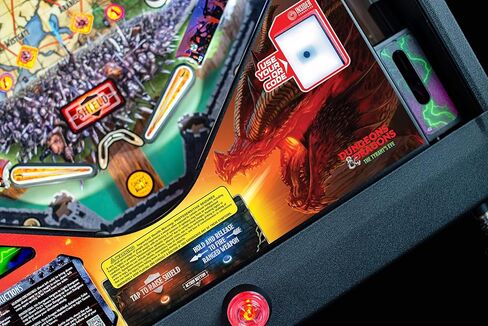 لعبة Stern Pinball Dungeons & Dragons مع جهاز Insider Connected، إصدار مميز من آلة Arcade Pinball in Kuwait