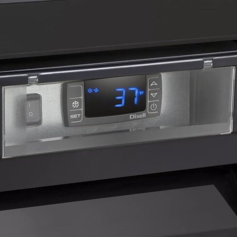 MAXX Cold V-Series Double Glass Door Merchandiser Refrigerator, 54" W, 48 cu. ft. Storage Capacity, in Black (MVMR48B) in Kuwait