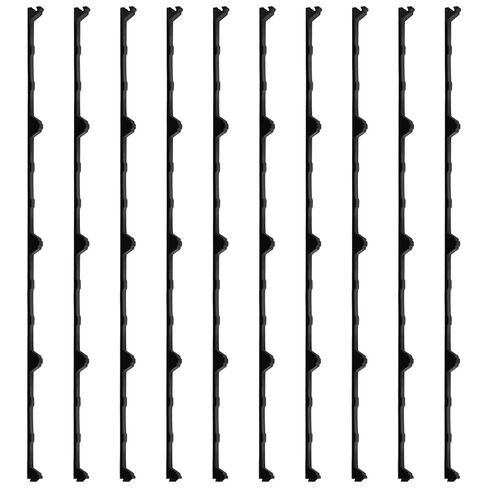 10 Pcs 9 Inch Outside Roof Foam Closure Strips, 3 Feet Long Corrugated Roof R Panel Foam Strip, Outer Classic Rib Profile Seal for Blocking Cold, Heat, Moisture, Gaps, Noise, Dust (Outside) in Saudi Arabia