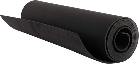 Artilife Closed Cell Foam Sheet Padding Closed Cell Foam Roll,DIY Project Easy Cut Non-Adhesive Multi-Function Soundproof Sponge Sheet (Black(No Adhesive), 1/8" T x 17" W x 60" L) in Saudi Arabia
