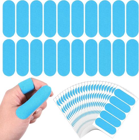 Thinp 120 Pcs Bowling Finger Tape, Bowling Thumb Tape Elastic Bowlings Finger Protection Tapes Breathable Sport Tapes for Fingers Bowlings Accessories for Men and Women (Blue) in Saudi Arabia