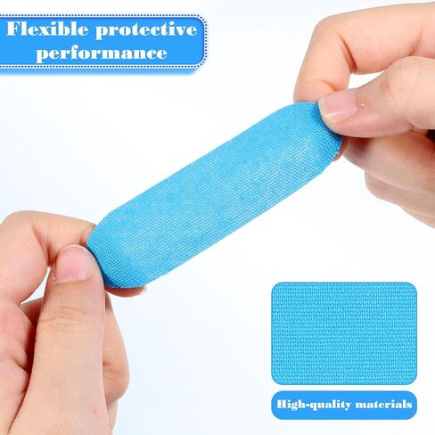Thinp 120 Pcs Bowling Finger Tape, Bowling Thumb Tape Elastic Bowlings Finger Protection Tapes Breathable Sport Tapes for Fingers Bowlings Accessories for Men and Women (Blue) in Saudi Arabia