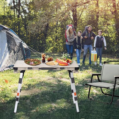 عربة طاولة تخييم متعددة الأغراض 3 في 1 من ليدالواي، شاحنة محمولة بمنصة خارجية، عربة دوللي وأدوات مساعدة بعجلات 5.4 بوصة in Kuwait