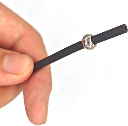 Conductive Rubber Tube Hose Silicone Tubing 6x1.5mm Industrial Black Rubber Tubing No Static Electricity in Kuwait