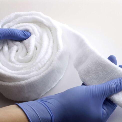 MediChoice Net Stretch Tubular Bandages, 25 Yards, Size 6 Fits Large Head Shoulder Thigh, Elastic and Polyester, NETBND06, White, 1 Box in Kuwait