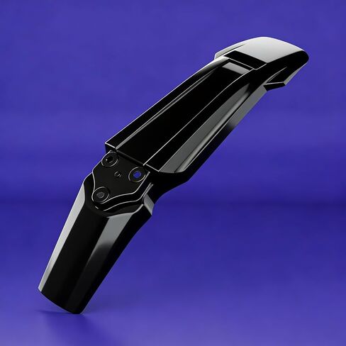 1PZ Electric Dirt Bike Front Fender for Surron Sur Ron LBX Mudguard Replacement for EKX X21 X20 Segway X260 X160 PP Material Not Fits RST Fork Black in Saudi Arabia
