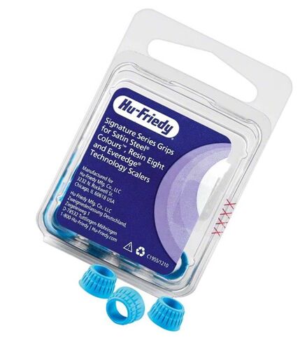 Hu-Friedy SSG12/4 Signature Series Dental Instrument Grips Ocean Blue 4/Pk in Saudi Arabia