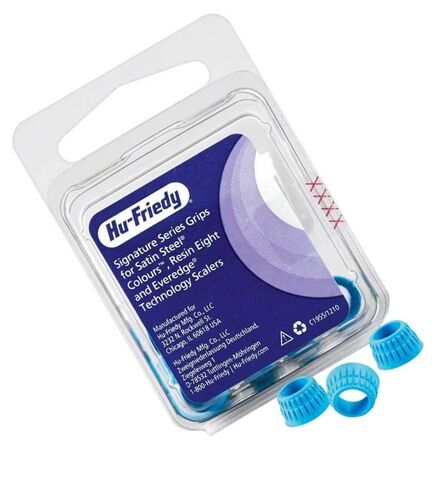 Hu-Friedy SSG12/4 Signature Series Dental Instrument Grips Ocean Blue 4/Pk in Saudi Arabia