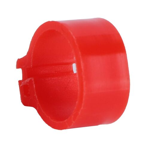 مشابك علامة القدم على شكل حلقة للطيور، حلقة للقدم للحمام 10 ملم باللون الأحمر 200 قطعة للتعرف على الطيور وتدريبها بدون وضع علامات على الكلمات in Kuwait