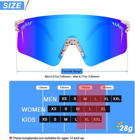 IKTOD Sports Sunglasses Men Women Anti-UV Baseball Sunglasses Cycling Running Softball Glasses in Saudi Arabia