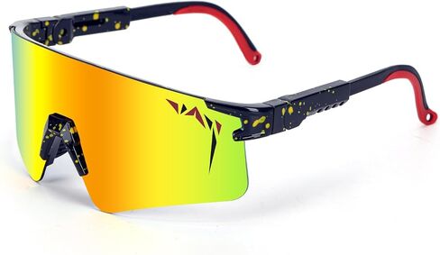 IKTOD Sports Sunglasses Men Women Anti-UV Baseball Sunglasses Cycling Running Softball Glasses in Saudi Arabia