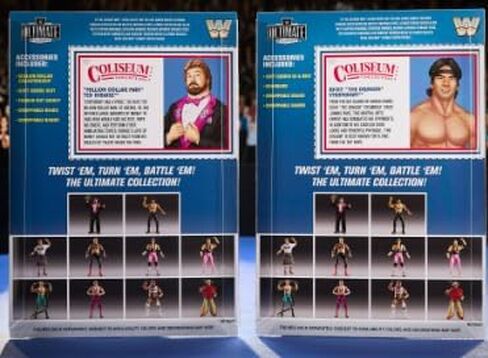 صندوق مفتوح حصري من Ted Dibiase Ricky Dreamboat WWE Ultimate Edition Coliseum Collection in Kuwait
