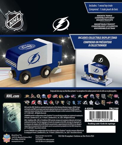 Masterpieces NHL Unisex Real Wood Toy Train Zamboni in Saudi Arabia