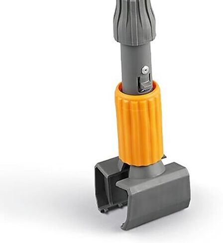 Professional 60" Clamp Style Wood Wet Mop Handle, Plastic Head in Kuwait