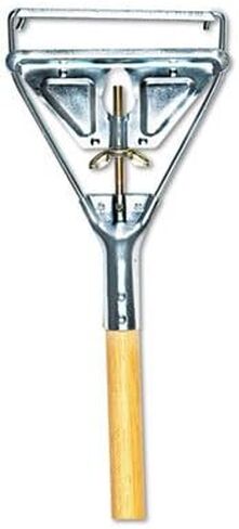 مقبض ممسحة رأس معدني سريع التغيير للرؤوس رقم 20 وما فوق، مقبض خشبي مقاس 54 بوصة in Kuwait