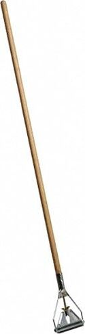 PRO SOURCE Mop Handle, Wood with Metal Quick-Connect, 54 Inch Length in Kuwait