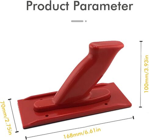 كتلة دفع النجارة من OrdinarYone ABS مع مقبض دفع بتصميم محكم لتحسين القبضة والراحة في المشاريع الخشبية in Kuwait