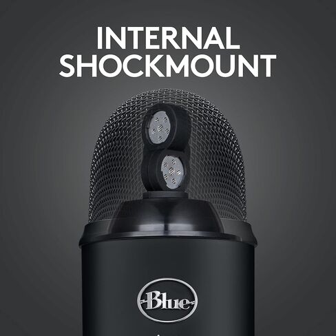 Logitech for Creators Vocal Condenser Microphone, USB Type-A, Blackout (988-000521) (Renewed) in Saudi Arabia