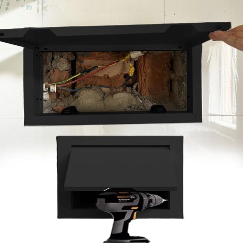 Lar Electric Plumbing Access Panel - Durable Locking Access Door for Wall & Ceiling Drywall, Secure Opening Flap Cover Plate, Easy Installation, Perfect for Maintenance in Saudi Arabia