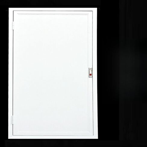 Aluminum Access Panel Push-Lock Door, Wall Hole Cover Plate for Electrical Wiring/HVAC/Heating/Plumbing, 180° Opening Hidden Access Door Hatch(WxH18x26in(46x66cm)) in Saudi Arabia