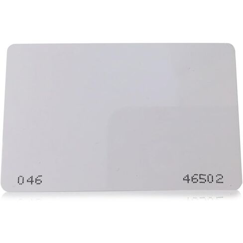 50 pcs 26 Bit Proximity CR80 Cards Weigand Prox Blank Printable Swipe Cards Compatable with ISOProx 1386 1326 H10301 Format Readers. Works with The vast Majority of Access Control Systems in Kuwait