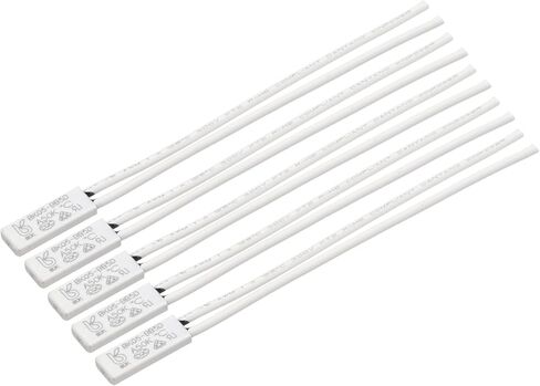 uxcell 5Pcs KSD9700 Thermostat, NO Temperature Control Switch 40C N.O 2A Plastic Bimetal Normally Open Thermal Protector Thermal Switch in Saudi Arabia