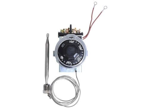 Thermostat for Steam Table/Buffet Table, Temperature Control 60-250°F, 30A RES 125-277VAC, with 3/8" x 4-1/2" Sensing Bulb in Saudi Arabia