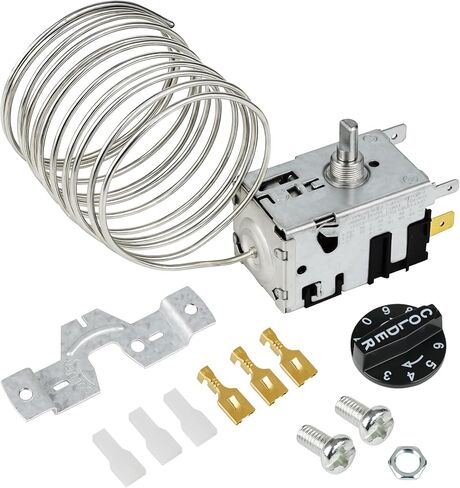 2026 New Upgraded 800366 Temperature Control Kit Fits for True Refrigeration Replace 077B6806, 077B7172, 988282 – 76" Coil Sensing Thermostat in Saudi Arabia
