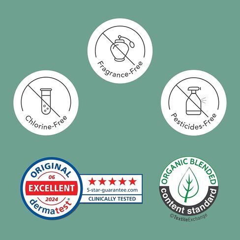 Rael, Organic Cotton Cover Pads, Regular, 14 Count in Kuwait