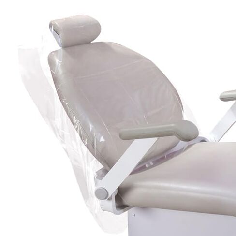 Safe-Dent P5011-CASE Half Dental Chair Covers 28 X 24 On Roll Plastic 225/Pk in Saudi Arabia