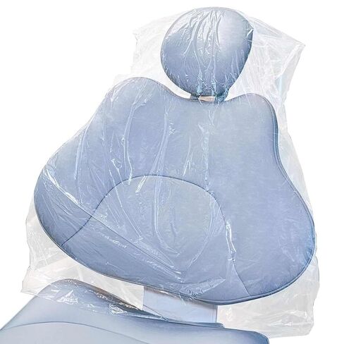 Safe-Dent P5011-CASE Half Dental Chair Covers 28 X 24 On Roll Plastic 225/Pk in Saudi Arabia