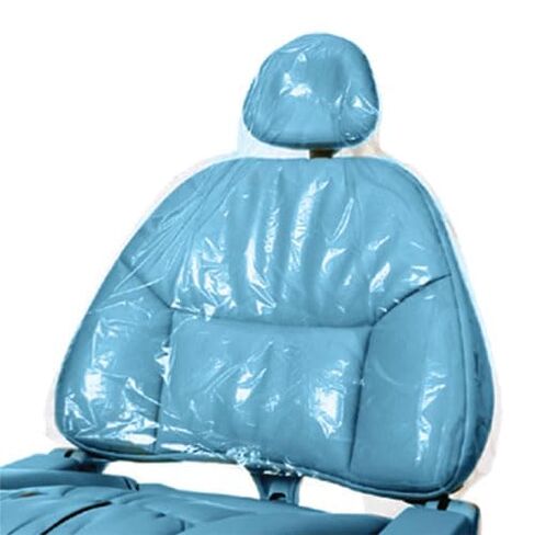 Safe-Dent P5011-CASE Half Dental Chair Covers 28 X 24 On Roll Plastic 225/Pk in Saudi Arabia