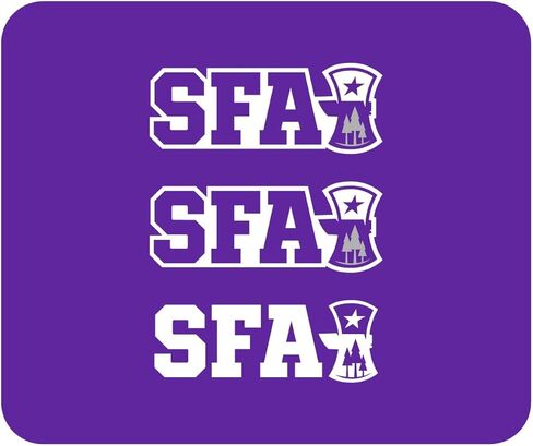 Mouse Pad, Fabric, Stephen F. Austin State University Standard/Classic Purple in Saudi Arabia