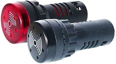 Signaworks BZ-22 Panel Mount Audible Alarm (Red - 110V) in Saudi Arabia