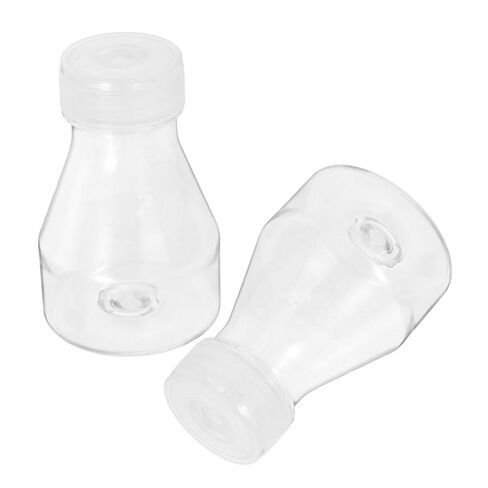 2Pcs Plastic Laboratory Flasks for Tissue Culture and Sample Preservation Reusable Cell Culture Bottles in Saudi Arabia