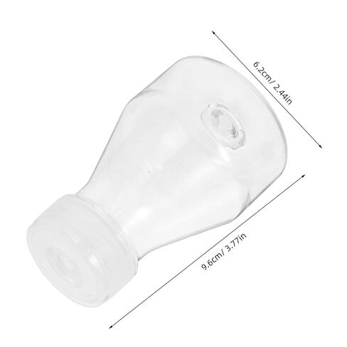 Cabilock 2Pcs Cell Culture Bottles for Laboratory Use Plastic Flasks for Sample Collection and Experimental Environments in Saudi Arabia