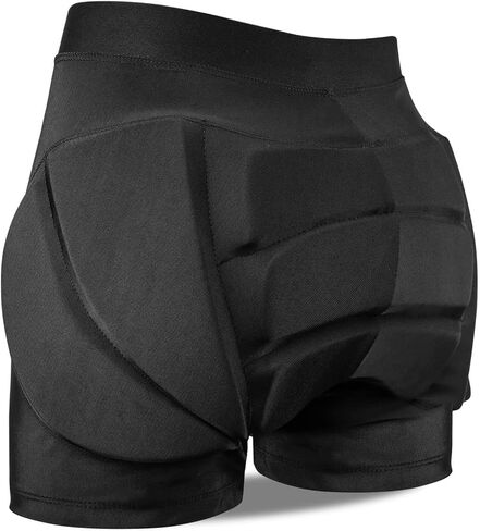 Upgraded Kids Padded Shorts for Snowboard Ski Skating Inline,Full Impact Protection Crash Pad Pants for Butt Hips Tailbone in Kuwait